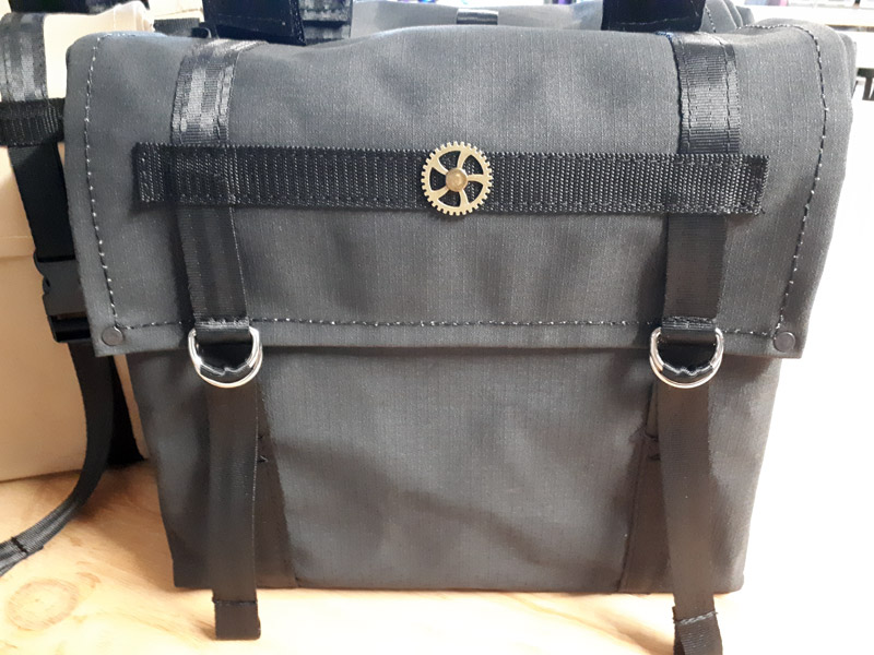 Waxed Canvas Rolltop Side Panniers – EXPAT Life in Thailand