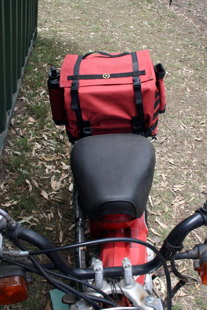 Postie Bike Top Bag - Australian Made Canvas